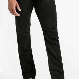 Duer Men's No Sweat Pant Relaxed Taper Black